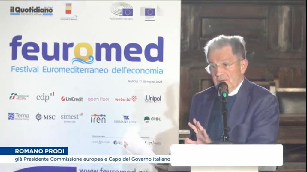 Feuromed, Prodi: Sud diventato deserto senza cattedrali